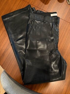 Babaton Aritzia Vegan Leather Pants - Size 12